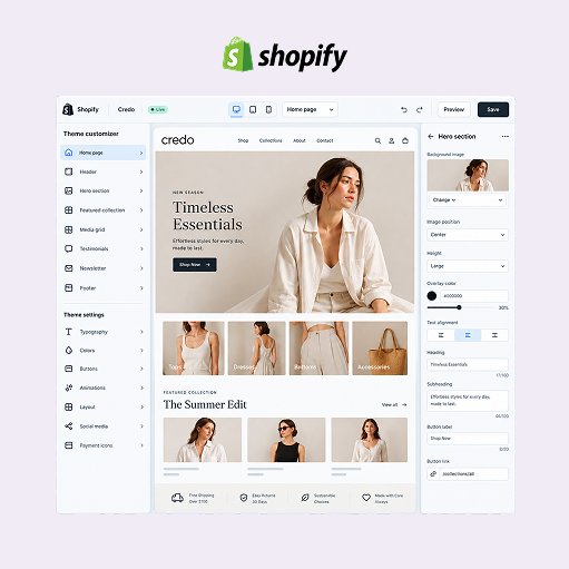 Credo Theme Setup - Setting up and customizing your purchased theme