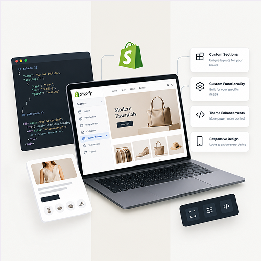 Custom Shopify Sections & Functionality - Building features beyond your theme 